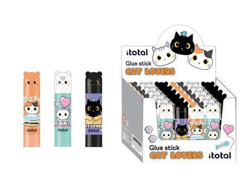 I-Total, I-Drink - Glue Stick CAT - display 24 pcs