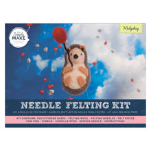 West Design Products UK - Simply Make Needle Felting Kit, Hedgehog, Craft Gift