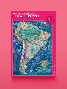 Water & Wines - Wine Puzzle - South America