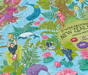 Water & Wines - Wine Puzzle - New Zealand