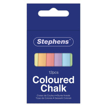 West Design Products UK - Stephens Coloured Chalk Pack of 12 Sticks