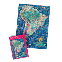 Water & Wines - Wine Puzzle - South America