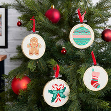 Sew & So On Embroidery Hoop Decorations - Deck the Halls