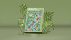 Water & Wines - Wine Puzzle - New Zealand