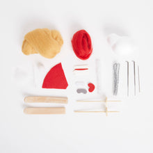 West Design Products UK - Simply Make Needle Felting Kit Christmas Turkey on Skis