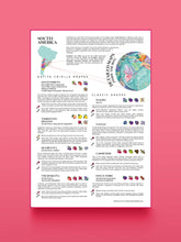 Water & Wines - Wine Puzzle - South America