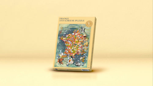 Water & Wines - Cheese Puzzle - France