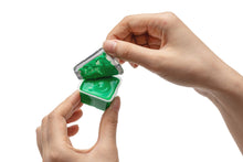 West Design Products UK - HIMI Jelly Cup Gouache Set 18 Paint Colours, Green Case