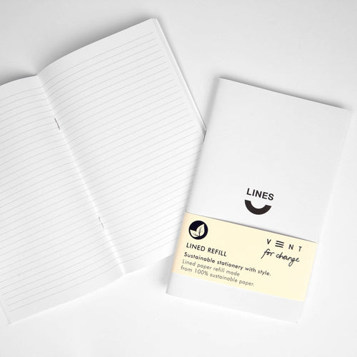 VENT for Change - Planner/Journal single Refill - Lined Paper