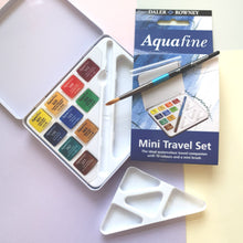 Aquafine Watercolour Palette | Mini Travel Set