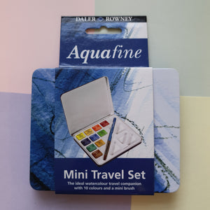 Aquafine Watercolour Palette | Mini Travel Set