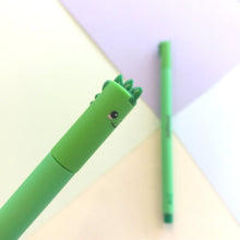 Dinosaur | Erasable Gel Pen | Green Ink