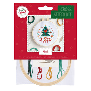Simply Make Cross Stitch Kit - Noel