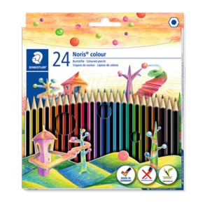 Staedtler Noris Colour Colouring Pencils | Pack of 24