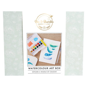 Bee & Bumble Watercolour Art Box Craft Kit