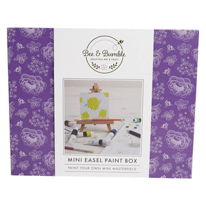 Bee & Bumble Mini Easel Paint Box Craft Kit