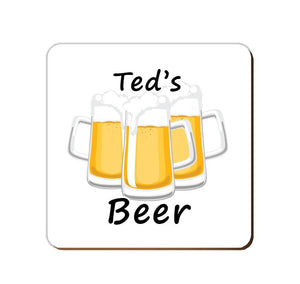 ______'s Beer | Personalised Drinks Coaster