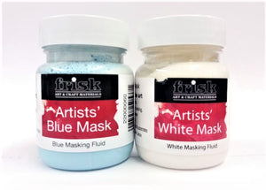 Masking Fluid 60ml  | Individual or Pair | Blue / White | Frisk Essentials