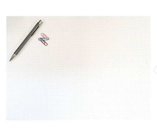 A3 52 Sheet |  Dot Grid Bullet Journalling Desk Pad