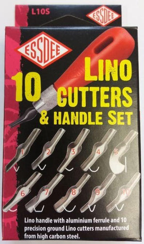 Lino Cutting Blades & Handle Set  | 10 Pack