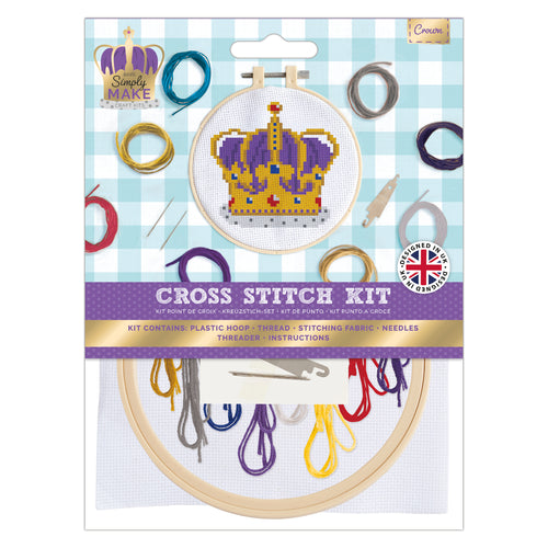 Coronation Cross Stitch | Crown