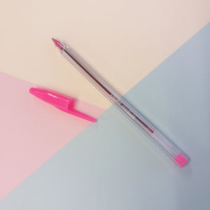 Pink Tiger Ballpoint Pen