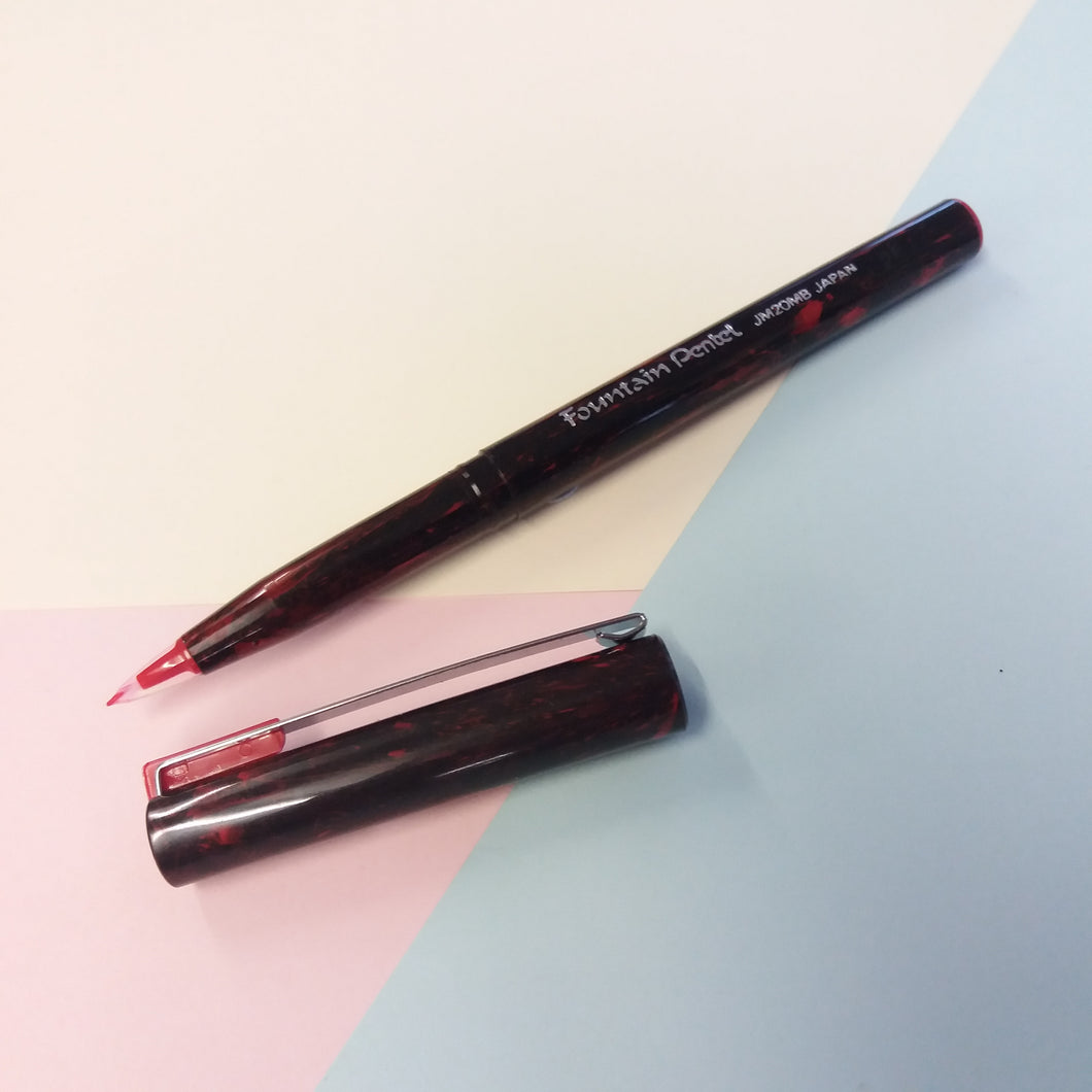 Red Ink Imitation Fountain Pen