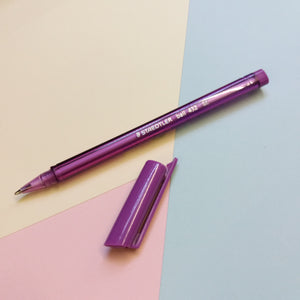 Staedtler Purple Ballpoint Pen