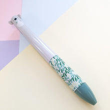 Koala |  Click Clack 2 Colour Pen | Blue & Green ink