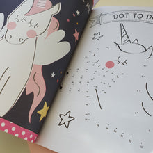 Unicorn Stickers, Puzzles & Activities Book