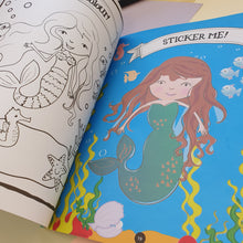 Mermaids Stickers, Puzzles & Activities Book