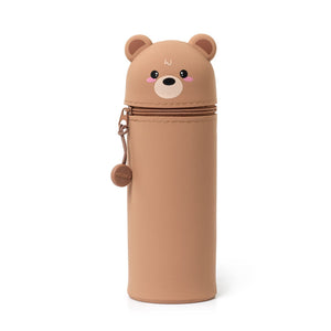 Teddy | 2 in 1 Soft Silicone Pencil Case