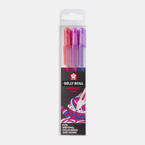 Gellyroll Metallic Gel Pens | 3 Pack | Pinks