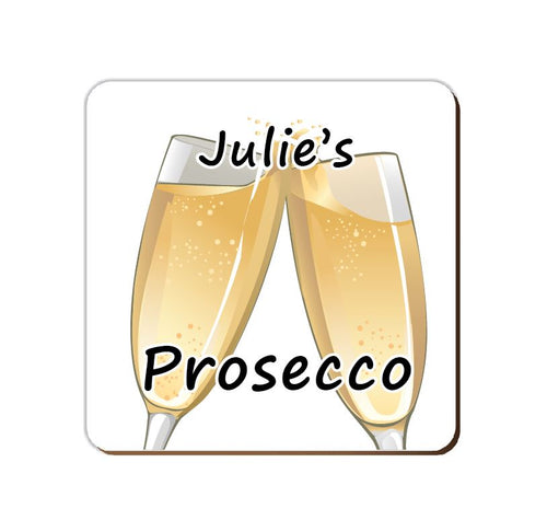 ______'s Prosecco | Personalised Drinks Coaster