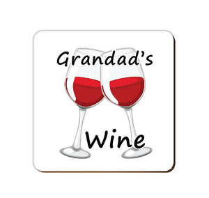 ______'s Red Wine | Personalised Drinks Coaster