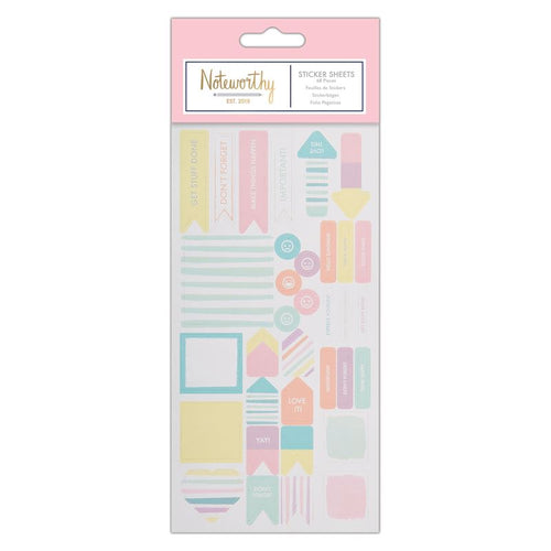 Sticker Sheet | Pastel Hues