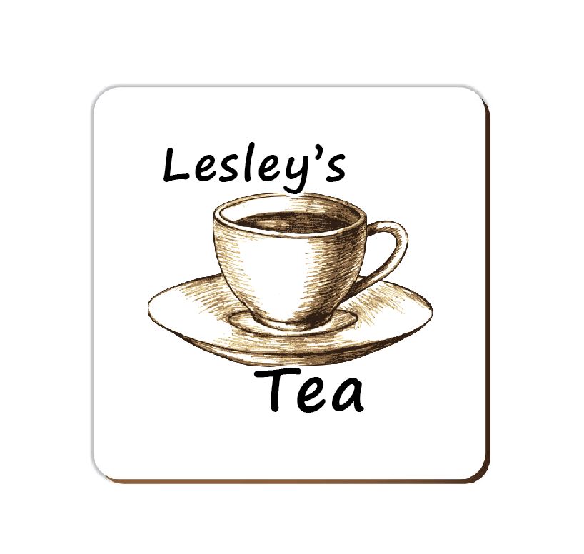 ______'s Tea | Personalised Drinks Coaster