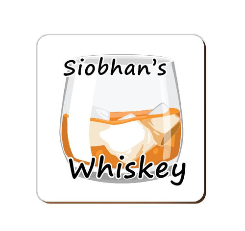 ______'s Whiskey | Personalised Drinks Coaster