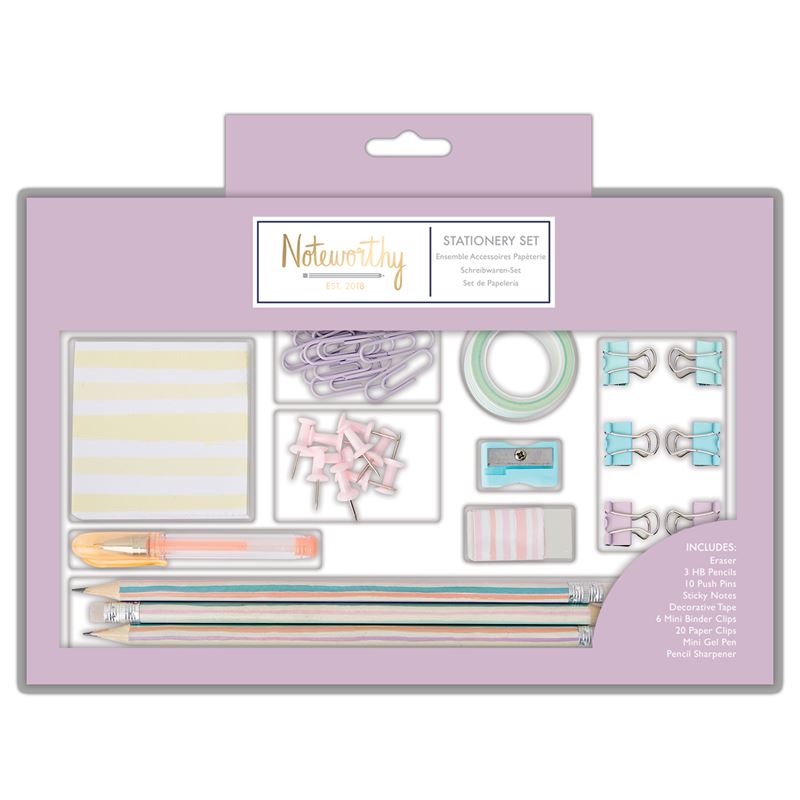Deluxe Stationery Set | Pastel Hues