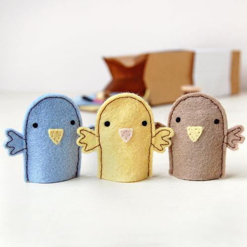Birdies | Make Your Own Finger Puppets