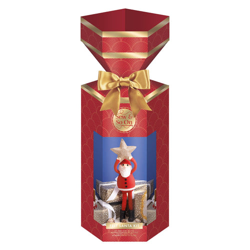 Sew & So On Felt Santa With Star Craft Kit