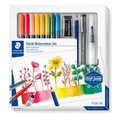 Floral Watercolour Pen Set | Staedtler