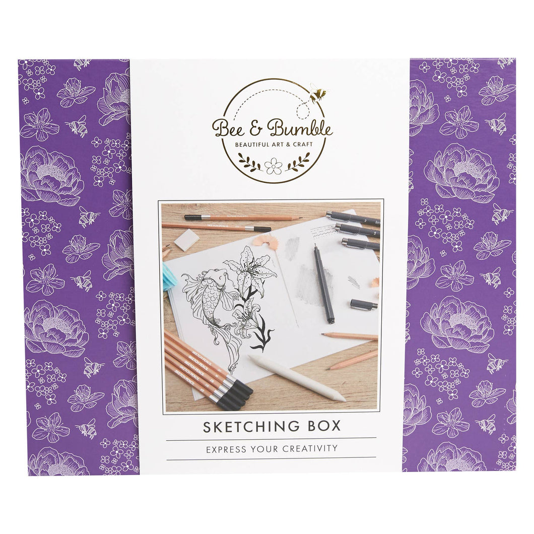 Bee & Bumble Sketching Box Craft Kit