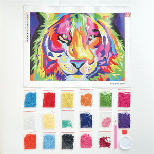 Simply Make | Tiger | Diamond Art Kit
