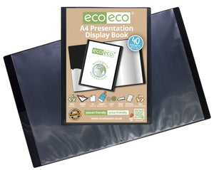 40 Pocket Presentation Display Book | Recycled | Eco Eco