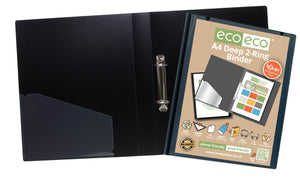 A4 Deep Ring Binder  | Recycled | Eco Eco