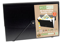 7 Pocket A5 Expanding File | Recycled | Eco Eco