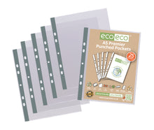 Pack of 25 A5 Premier Punched Pockets | Recycled | Eco Eco