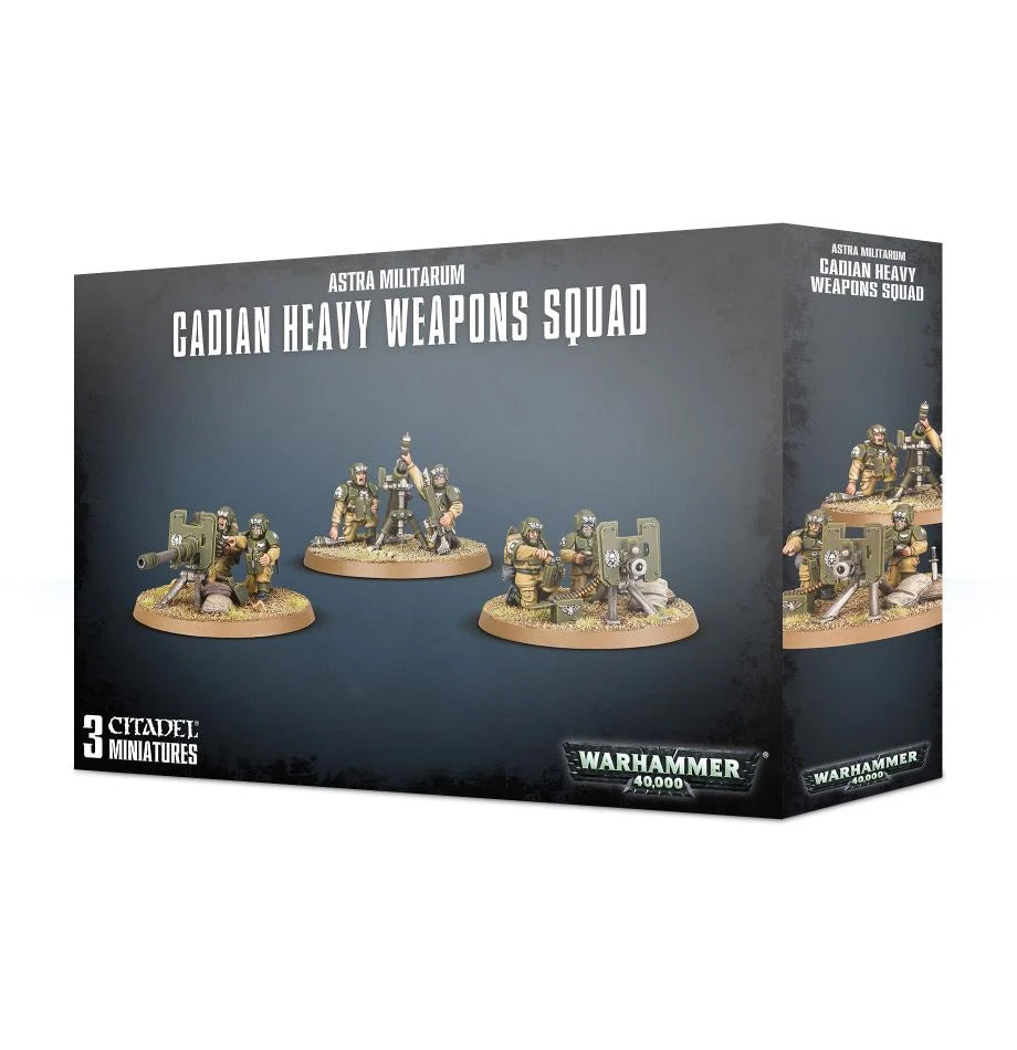 Astra Militarum Cadian Heavy Weapons Squad | WarhammerⓇ 40,000™