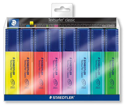 Textsurfer Classic Staedtler Highlighter 8 Pack
